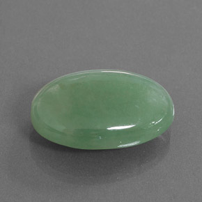Giadeite Verde naturale da 20.88 ct, Ovale, Traslucido