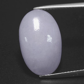 Giadeite Lavanda naturale da 10.72 ct, Taglio ovale, Opaco
