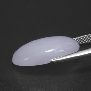 Giadeite Lavanda naturale da 10.72 ct, Taglio ovale, Opaco