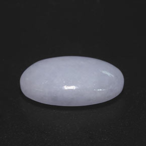 Giadeite naturale blu da 11,83 ct, taglio ovale, opaco