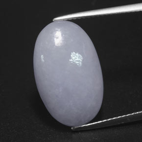 Giadeite Lavanda naturale da 10.99 ct, Taglio ovale, Opaco