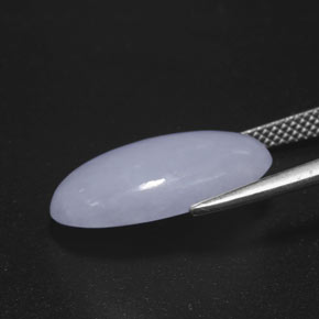 Giadeite Lavanda naturale da 10.99 ct, Taglio ovale, Opaco