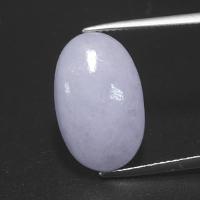 Giadeite Lavanda naturale da 9.84 ct, Taglio ovale, Opaco