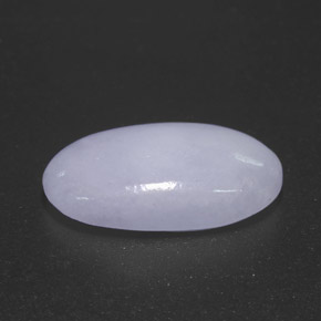 Giadeite naturale blu da 11,15 ct, taglio ovale, opaco