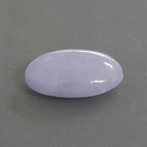 Giadeite naturale blu da 10,92 ct, taglio ovale, opaco