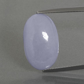 Giadeite Lavanda naturale da 9.89 ct, Taglio ovale, Opaco