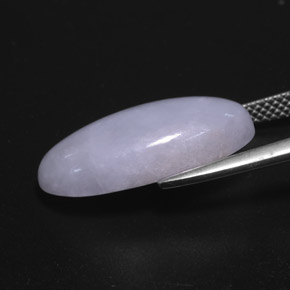 Giadeite Lavanda naturale da 11.87 ct, Taglio ovale, Opaco