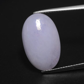 Giadeite Lavanda naturale da 10.85 ct, Taglio ovale, Opaco