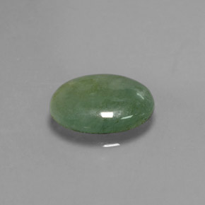 Giadeite Verde naturale da 2.12 ct, Taglio ovale, Trasparente