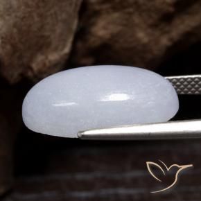 Giadeite Viola chiaro naturale da 9.97 ct, Ovale, Opaco