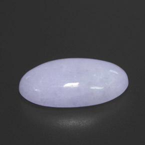 Giadeite naturale blu da 12,12 ct, taglio ovale, opaco