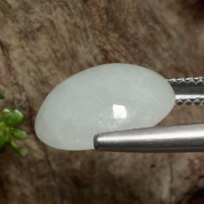 Giadeite Multicolore naturale da 8.73 ct, Taglio ovale, Traslucido