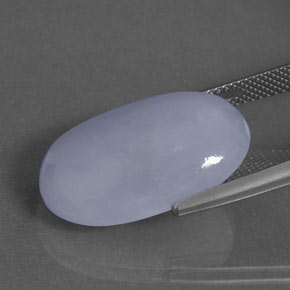 Giadeite Lavanda naturale da 20.87 ct, Taglio ovale, Opaco