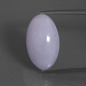 Giadeite Lavanda naturale da 15.91 ct, Taglio ovale, Opaco