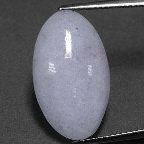 Giadeite Lavanda naturale da 10.43 ct, Taglio ovale, Opaco
