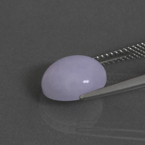 Giadeite Lavanda naturale da 5.18 ct, Ovale, Opaco