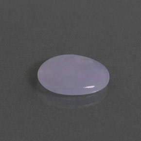 Giadeite naturale blu da 2,17 ct, taglio ovale, traslucido