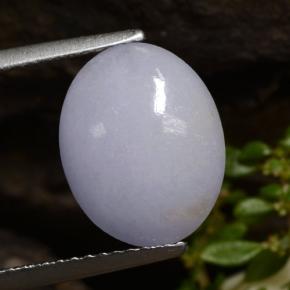 Giadeite Lavanda naturale da 4.86 ct, Taglio ovale, Traslucido