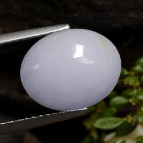 Giadeite Lavanda naturale da 4.86 ct, Taglio ovale, Traslucido