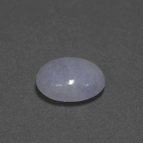 Giadeite Lavanda naturale da 2.84 ct, Taglio ovale, Opaco