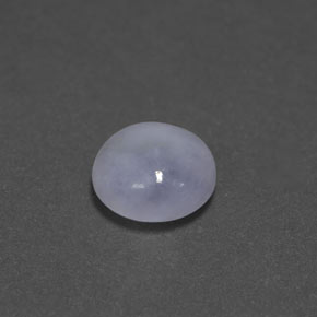 Giadeite Lavanda naturale da 3.06 ct, Taglio rotondo, Opaco