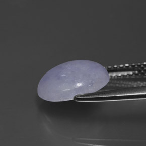 Giadeite Lavanda naturale da 3.19 ct, Taglio ovale, Opaco