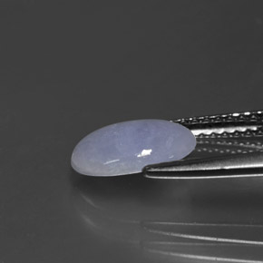 Giadeite Lavanda naturale da 1.35 ct, Taglio ovale, Opaco