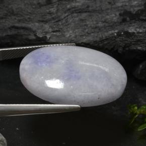 Giadeite Lavanda naturale da 46.32 ct, Taglio ovale, Opaco