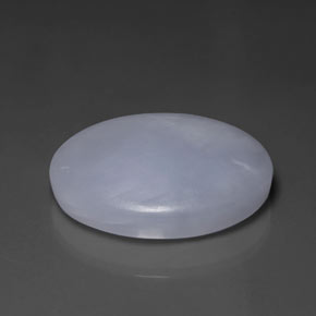 Giadeite naturale blu da 53,76 ct, taglio ovale, opaco