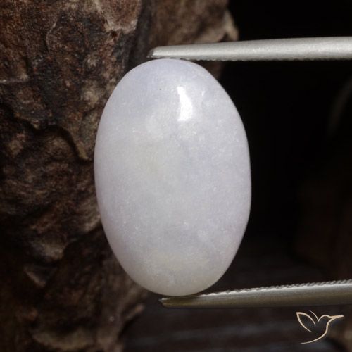 15.67ct Naturale Grigio Giadeite, Ovale, Opaco