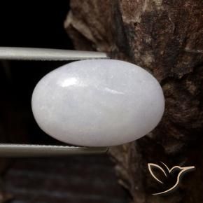 Giadeite Grigio naturale da 15.67 ct, Ovale, Opaco