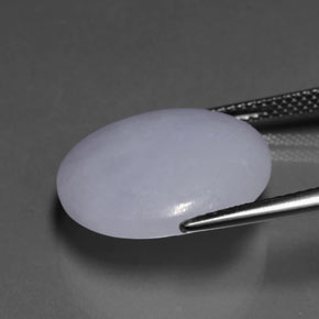 Giadeite Lavanda naturale da 13.72 ct, Taglio rotondo, Traslucido
