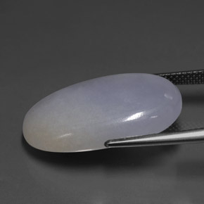 Giadeite Lavanda naturale da 22.23 ct, Taglio ovale, Traslucido