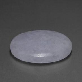 Giadeite naturale blu da 20,64 ct, taglio ovale, traslucido