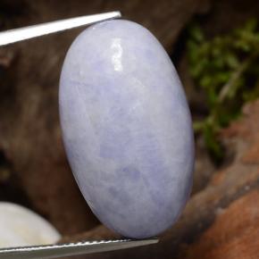 Giadeite Viola chiaro naturale da 23.85 ct, Taglio ovale, Opaco