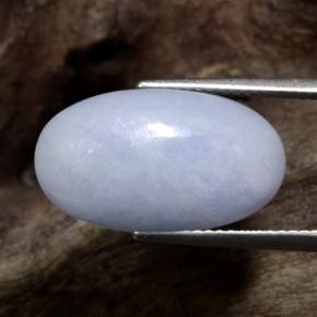 Giadeite Viola chiaro naturale da 10.94 ct, Taglio ovale, Opaco
