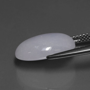 Giadeite Lavanda naturale da 7.79 ct, Taglio ovale, Traslucido