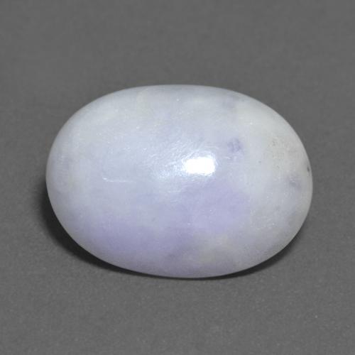 Giadeite Viola chiaro naturale da 12.38 ct, Taglio ovale, Opaco