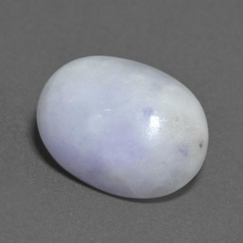 Giadeite Viola chiaro naturale da 12.38 ct, Taglio ovale, Opaco