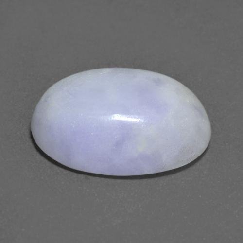 Giadeite Viola chiaro naturale da 12.38 ct, Taglio ovale, Opaco