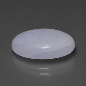 Giadeite naturale blu da 8,74 ct, taglio ovale, traslucido