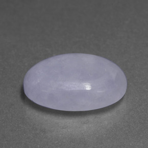 Giadeite naturale blu da 7,84 ct, taglio ovale, traslucido