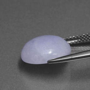 Giadeite Lavanda naturale da 7.18 ct, Taglio rotondo, Traslucido
