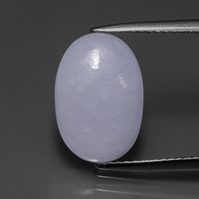 Giadeite Lavanda naturale da 4.50 ct, Taglio ovale, Traslucido