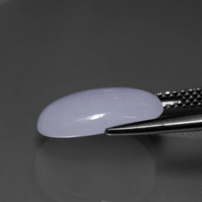 Giadeite Lavanda naturale da 4.50 ct, Taglio ovale, Traslucido