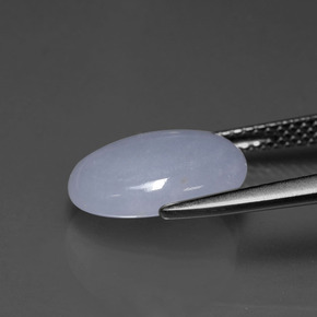 Giadeite Lavanda naturale da 3.97 ct, Taglio ovale, Traslucido