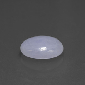 Giadeite naturale blu da 2,53 ct, taglio ovale, traslucido