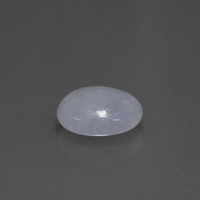 Giadeite naturale blu da 2,00 ct, taglio ovale, traslucido