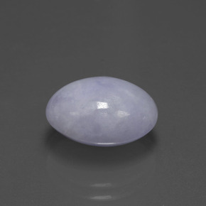 Giadeite Lavanda naturale da 6.57 ct, Taglio ovale, Opaco