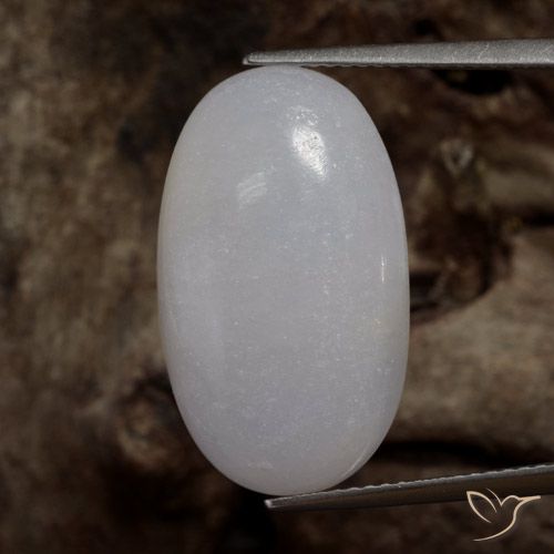 16.11ct Naturale Grigio medio Giadeite, Ovale, Traslucido
